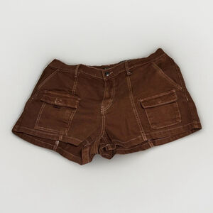 NWT Brown Wild Fable Shorts Mid Rise 4-pocket. Size XL Elastic Waist. NWT